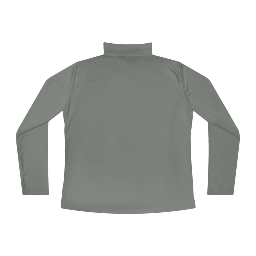 Ladies Quarter Zip Pullover Athletic fit. 9 color options.