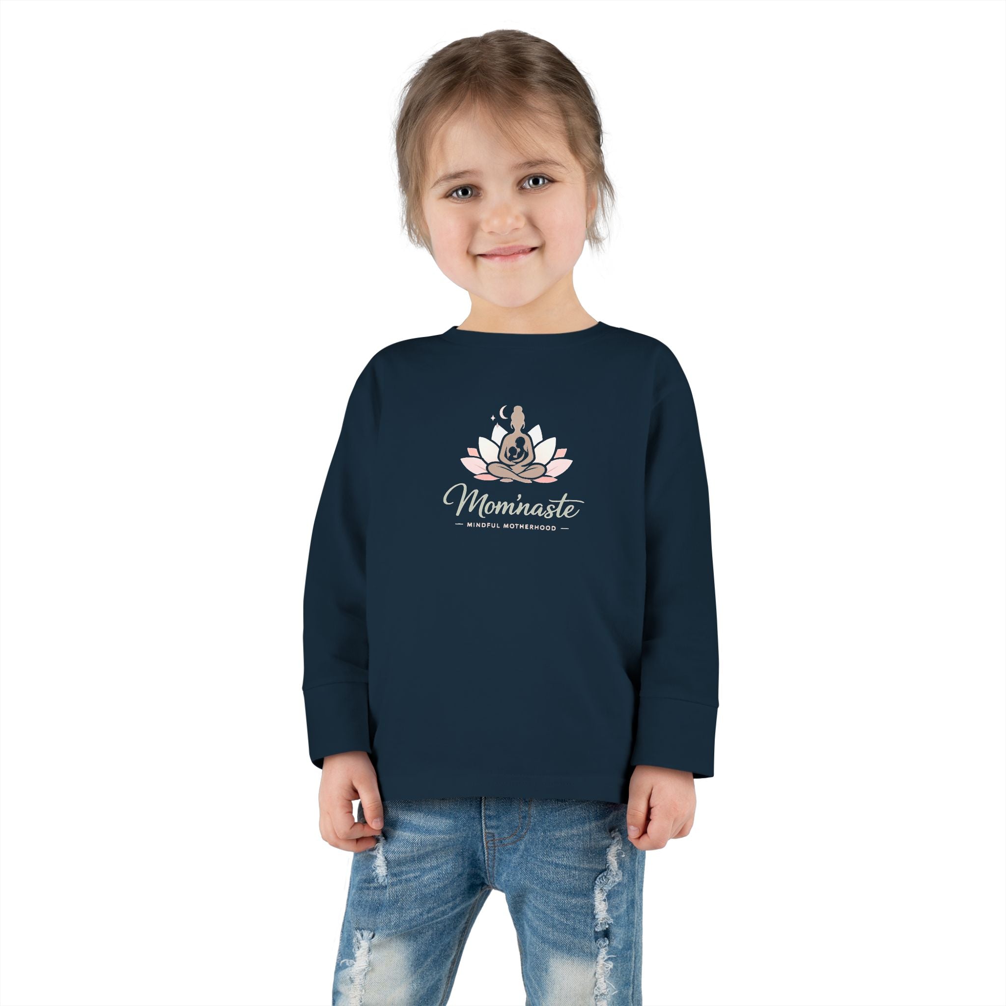 Toddler Long Sleeve Tee — Mom'naste Yoga