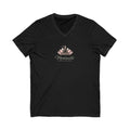 V-Neck Tee Yoga Mama Lotus T-Shirt
