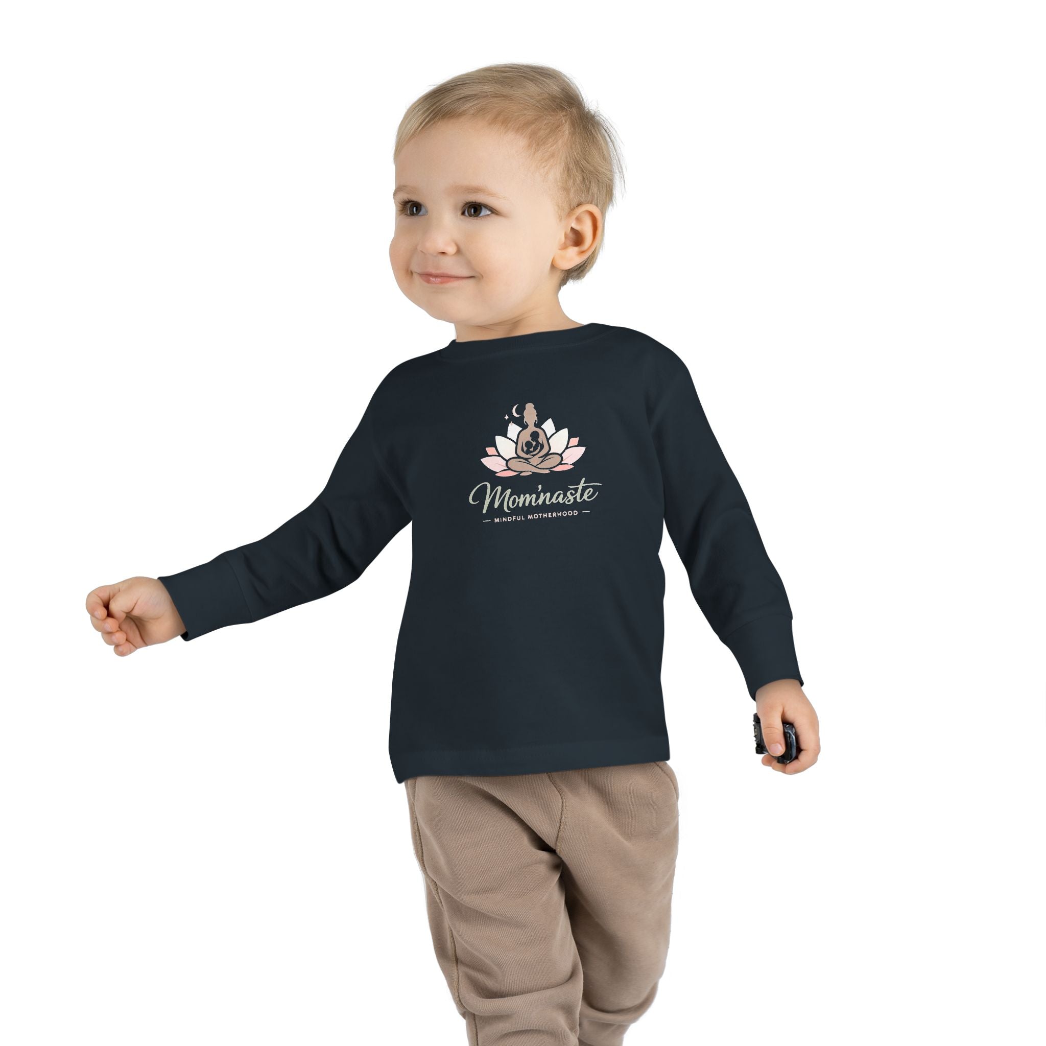 Toddler Long Sleeve Tee — Mom'naste Yoga