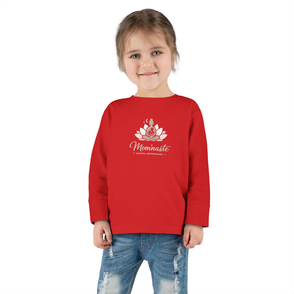 Toddler Long Sleeve Tee — Mom'naste Yoga