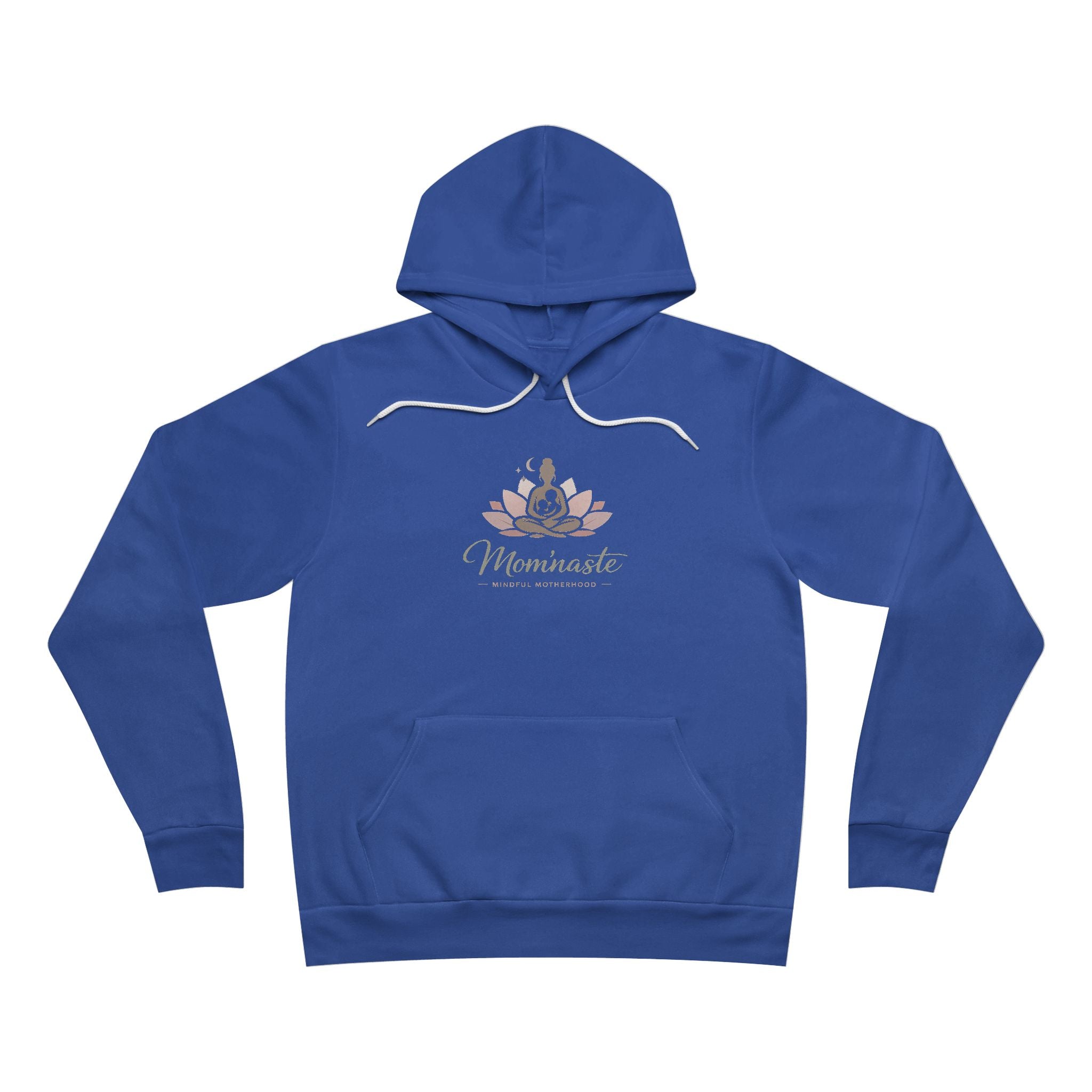 Hoodie Cozy Yoga Mama Pullover with Lotus Design