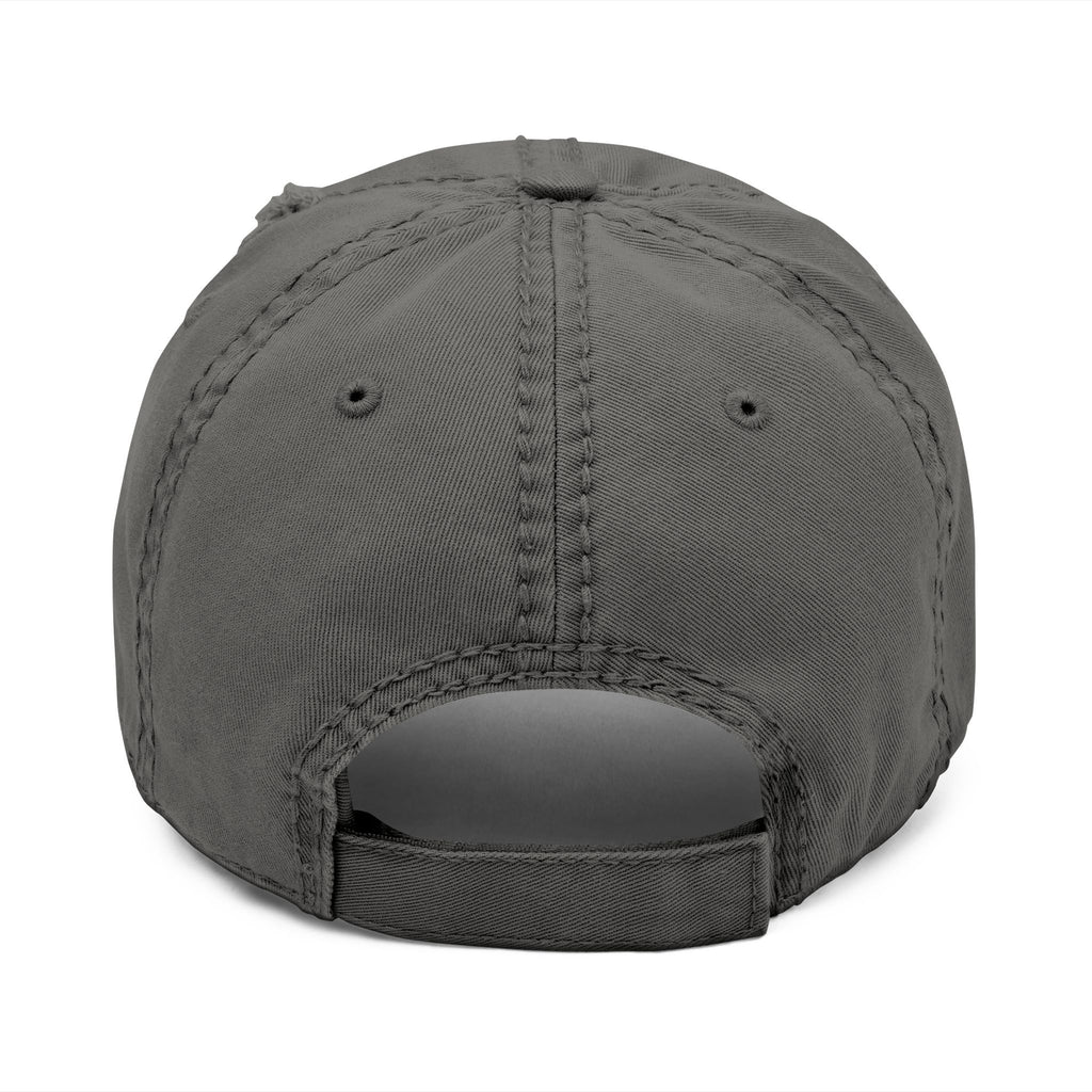 Distressed Embroidered Hat - Casual Style for Outdoor Lovers