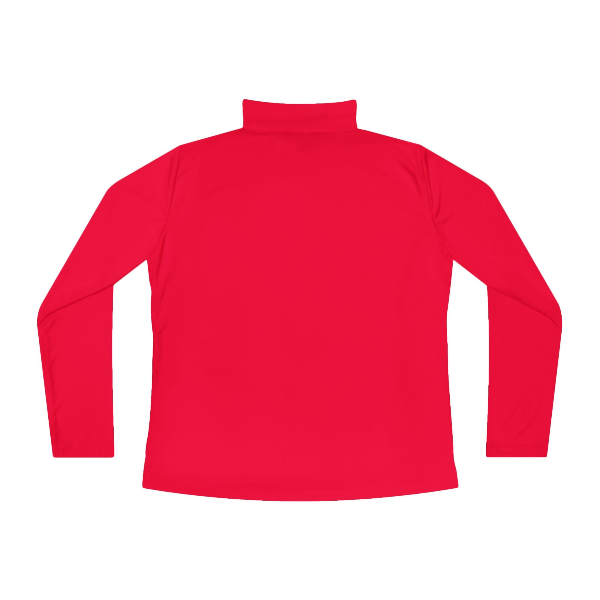 Ladies Quarter Zip Pullover Athletic fit. 9 color options.
