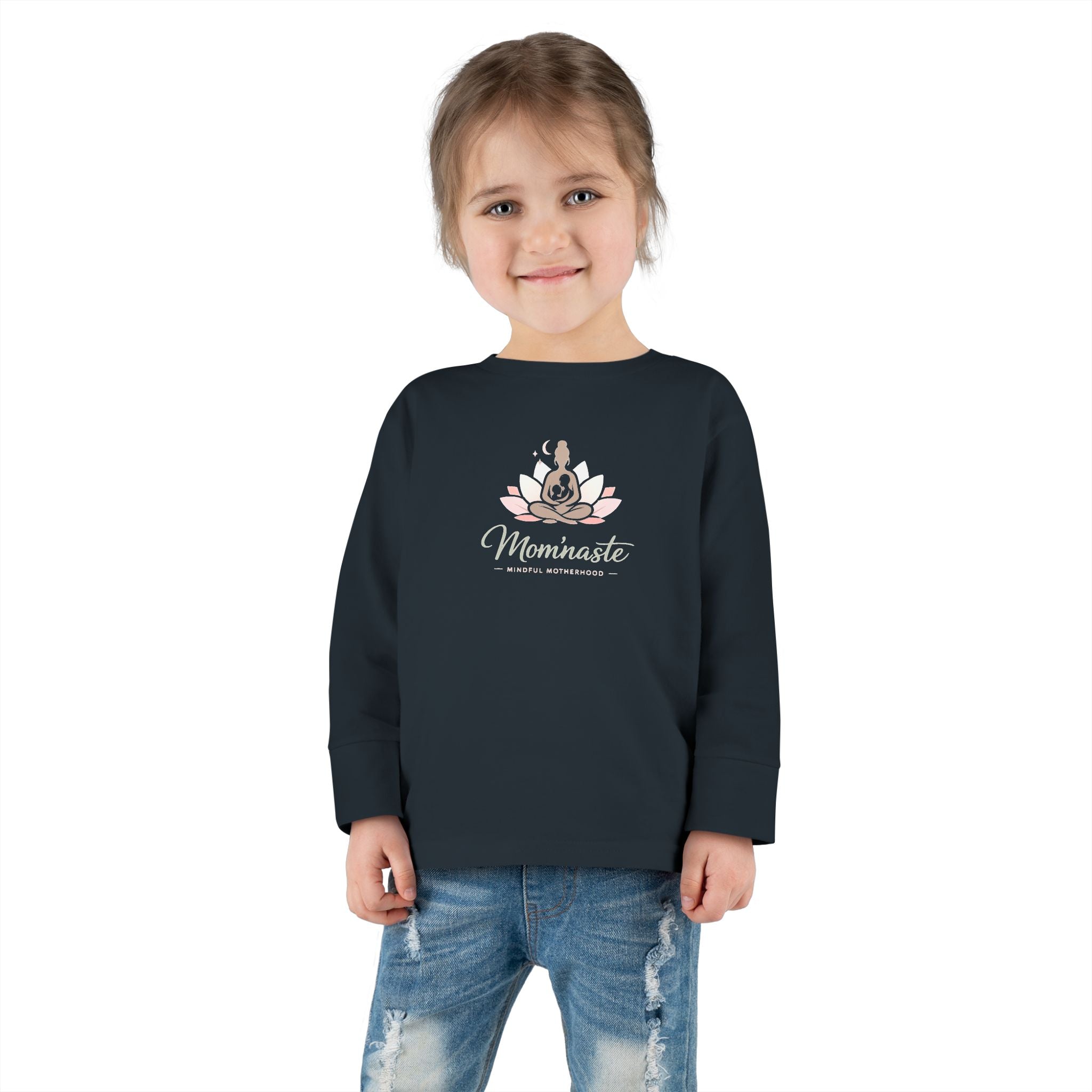 Toddler Long Sleeve Tee — Mom'naste Yoga