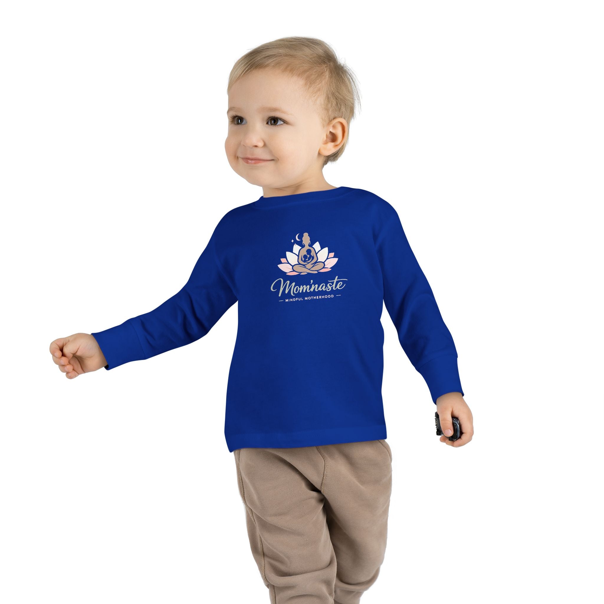 Toddler Long Sleeve Tee — Mom'naste Yoga