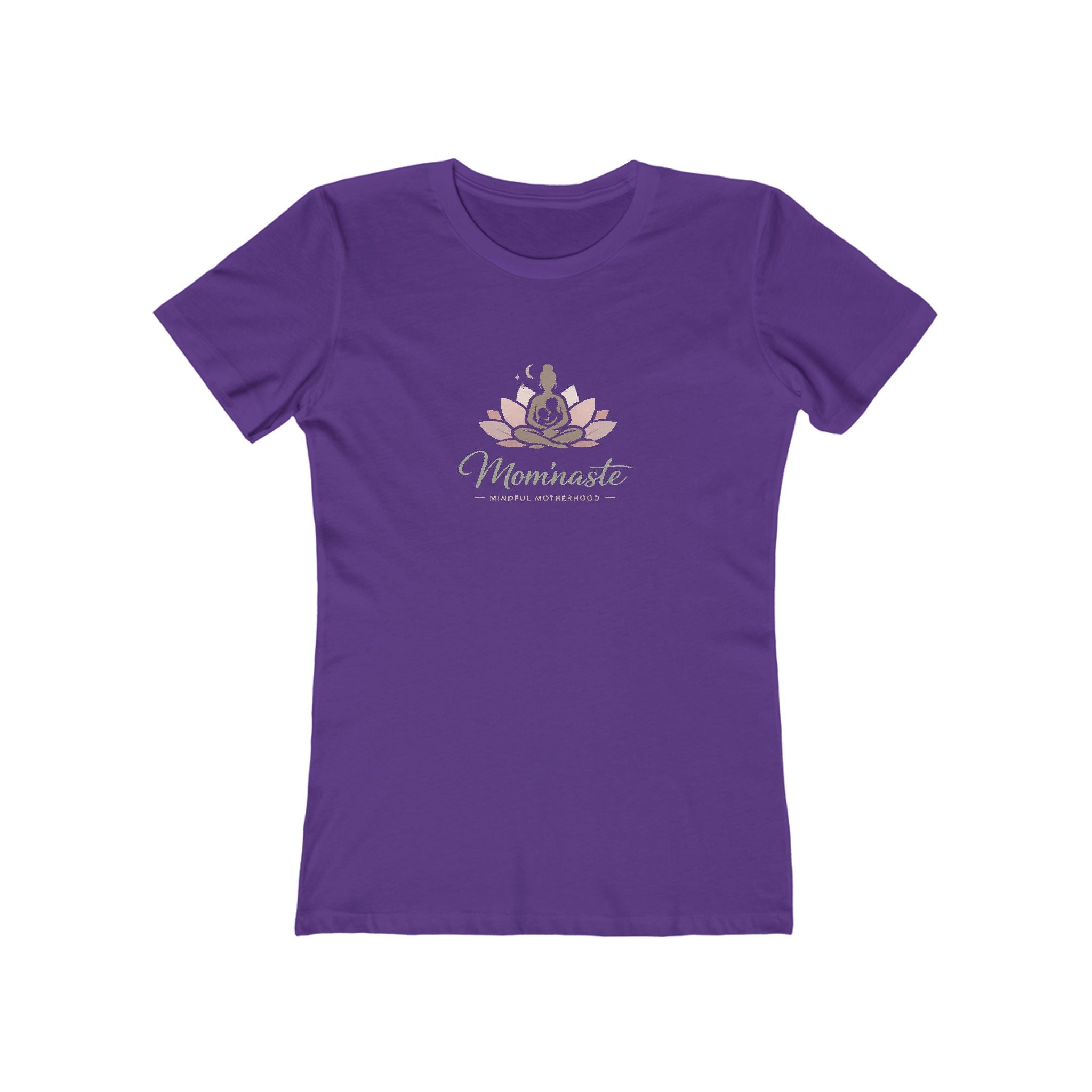 Yoga Tee for Moms Lotus Meditation Shirt