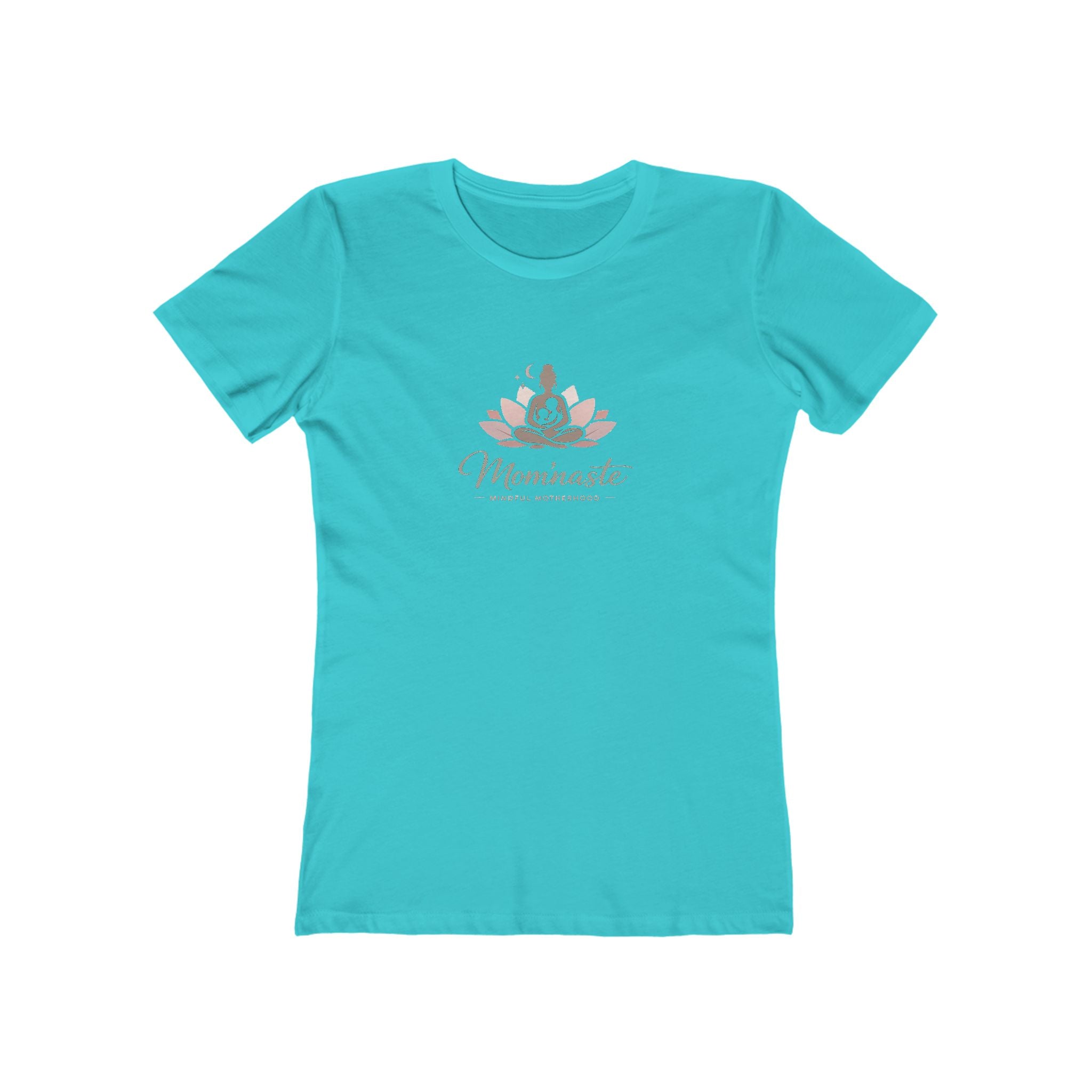 Yoga Tee for Moms Lotus Meditation Shirt