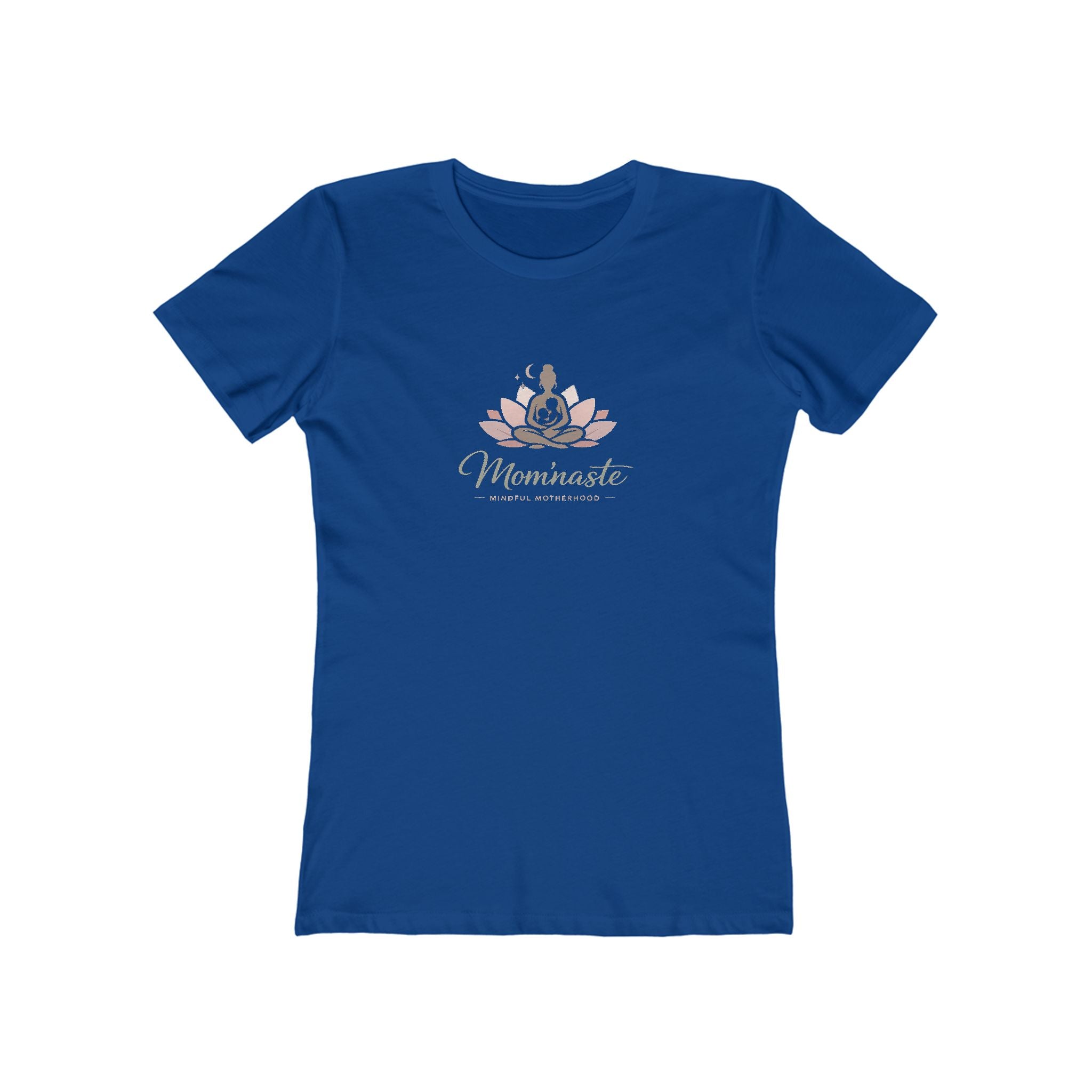 Yoga Tee for Moms Lotus Meditation Shirt
