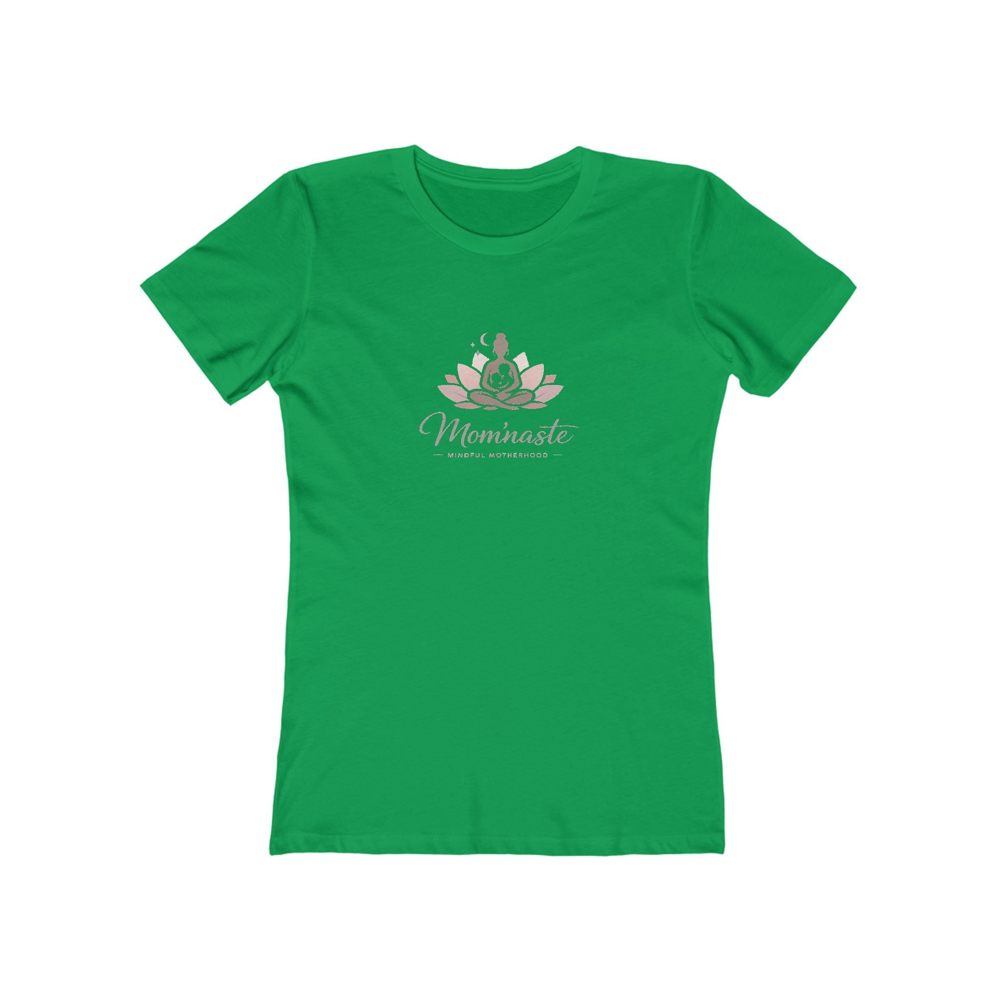 Yoga Tee for Moms Lotus Meditation Shirt