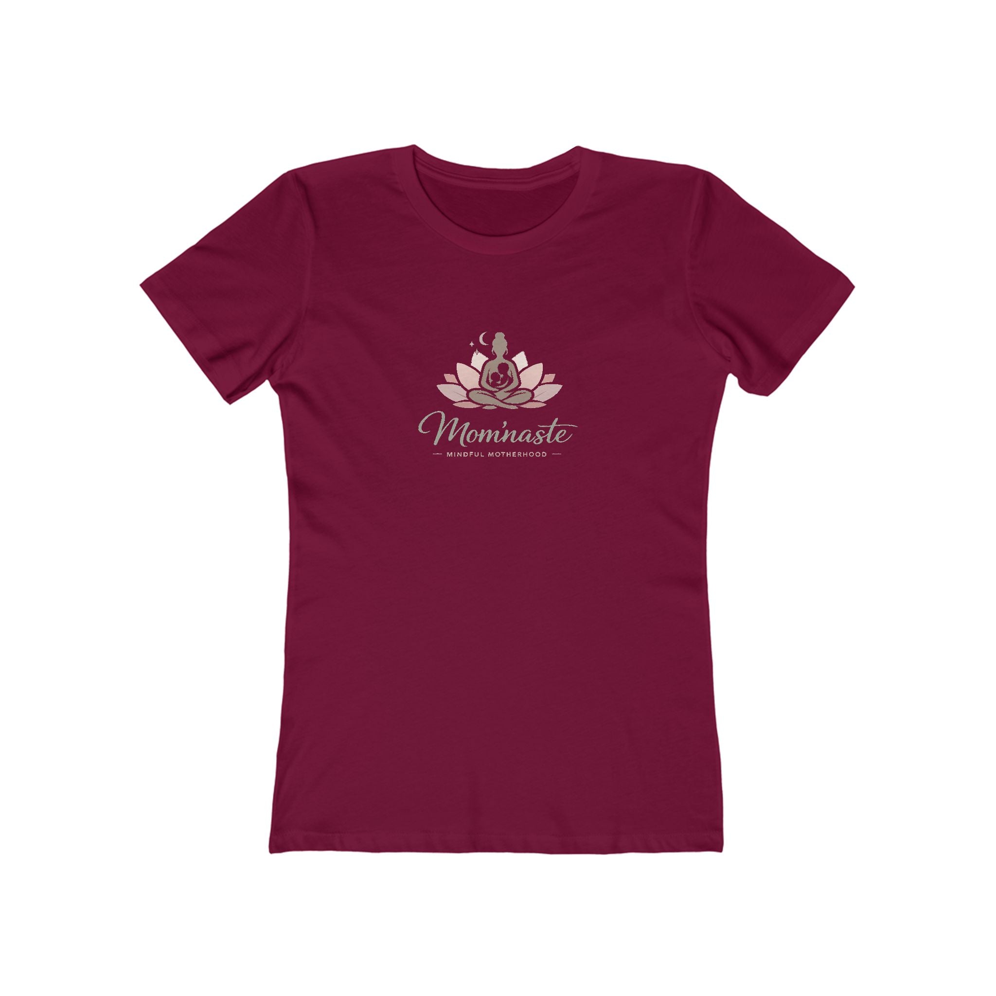 Yoga Tee for Moms Lotus Meditation Shirt