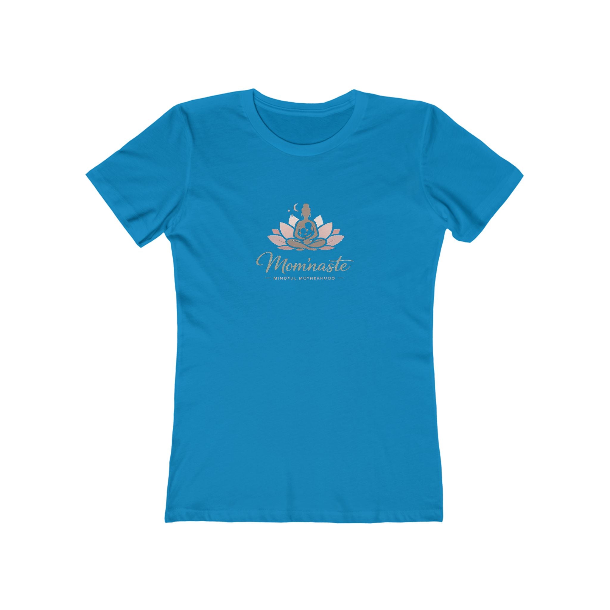 Yoga Tee for Moms Lotus Meditation Shirt