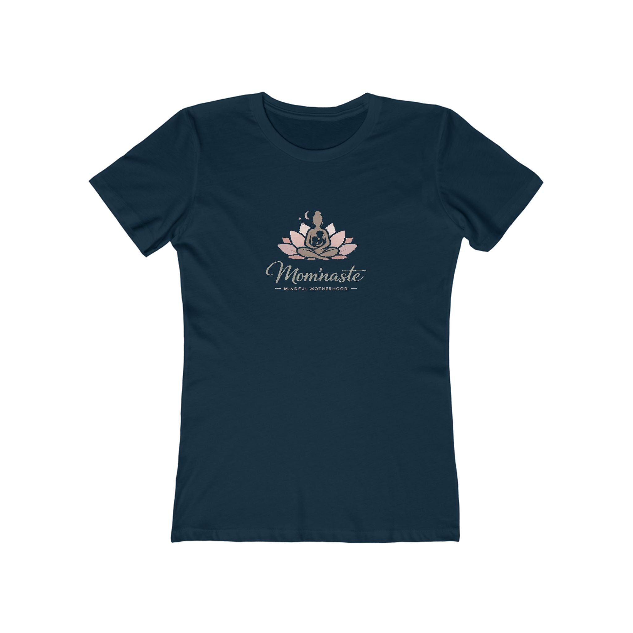 Yoga Tee for Moms Lotus Meditation Shirt