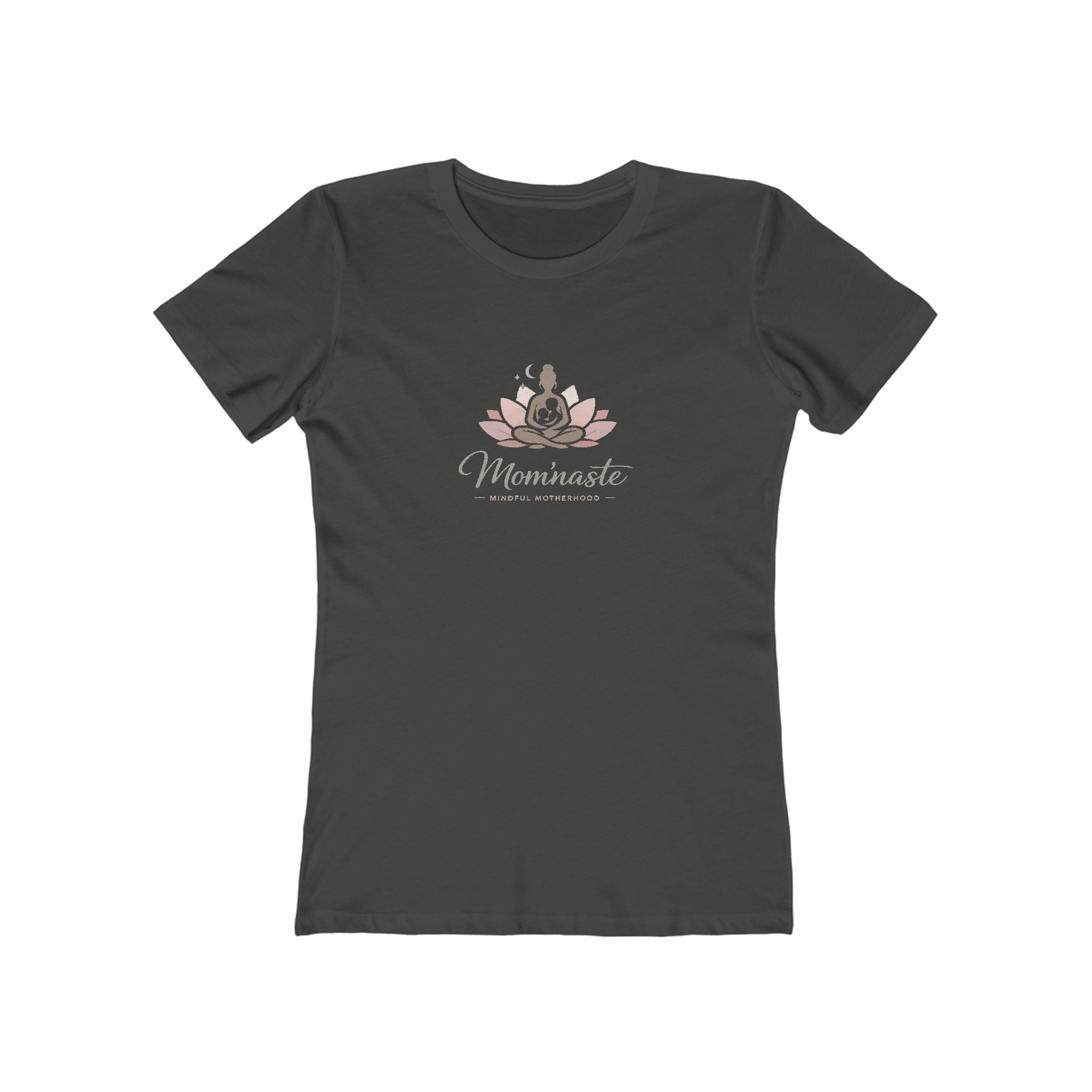 Yoga Tee for Moms Lotus Meditation Shirt